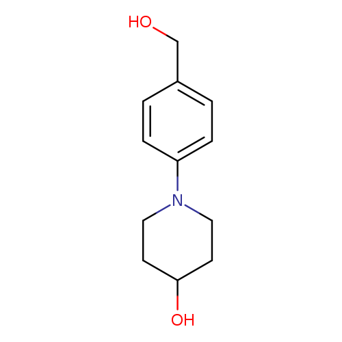 OCc1ccc(cc1)N1CCC(CC1)O