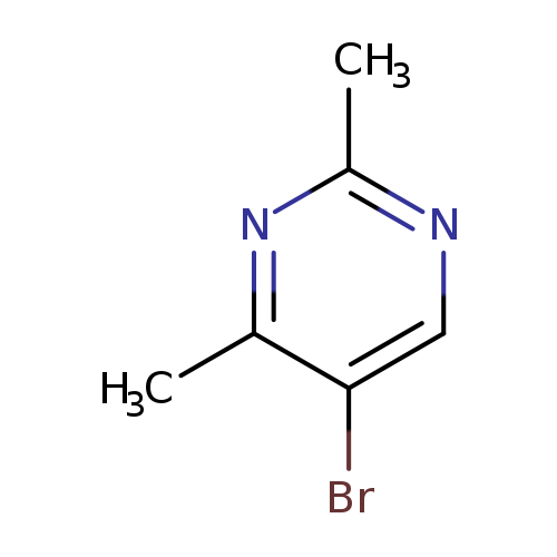 Cc1ncc(c(n1)C)Br