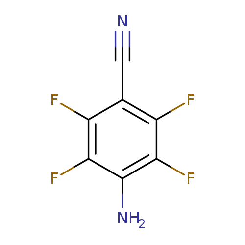 N#Cc1c(F)c(F)c(c(c1F)F)N