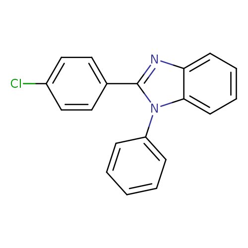 Clc1ccc(cc1)c1nc2c(n1c1ccccc1)cccc2