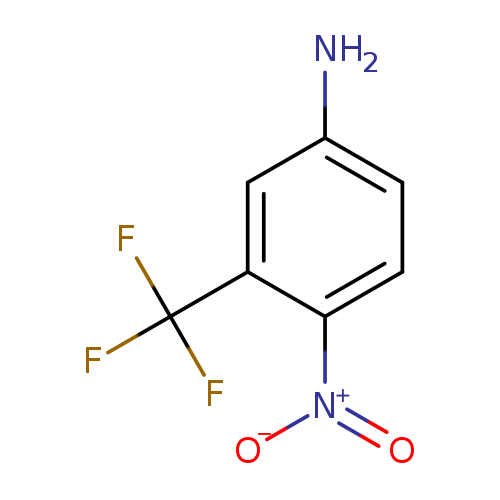 Nc1ccc(c(c1)C(F)(F)F)[N+](=O)[O-]