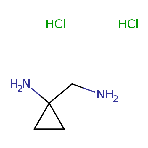 NCC1(N)CC1.Cl.Cl