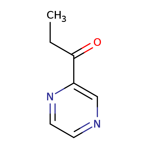 CCC(=O)c1cnccn1