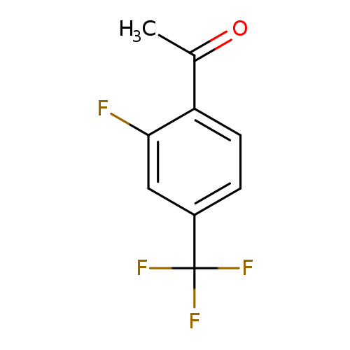 CC(=O)c1ccc(cc1F)C(F)(F)F