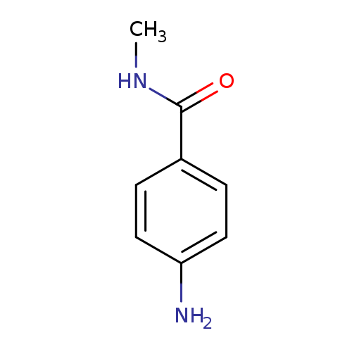 CNC(=O)c1ccc(cc1)N