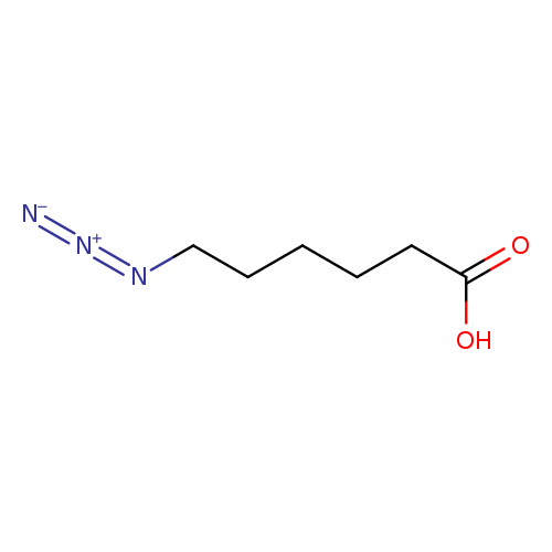 [N-]=[N+]=NCCCCCC(=O)O