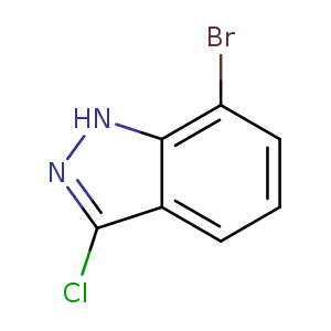 Brc1cccc2c1[nH]nc2Cl