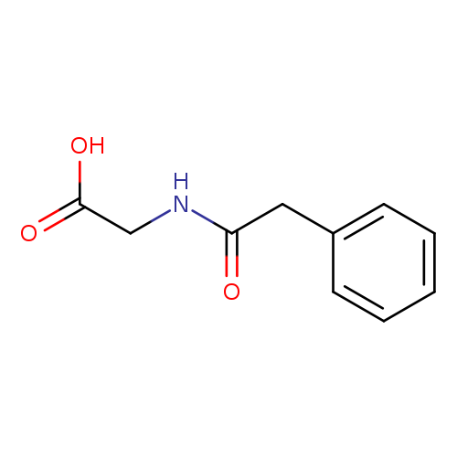 O=C(Cc1ccccc1)NCC(=O)O