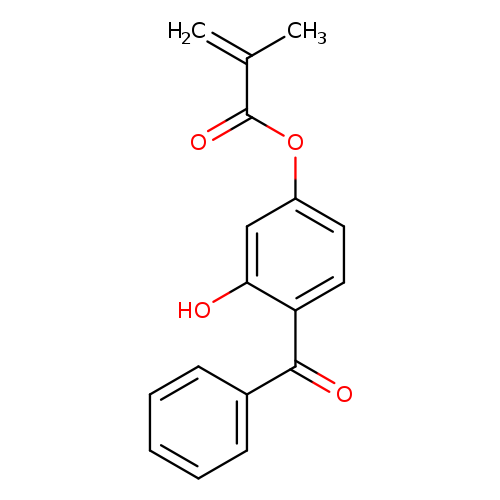 CC(=C)C(=O)Oc1ccc(c(c1)O)C(=O)c1ccccc1