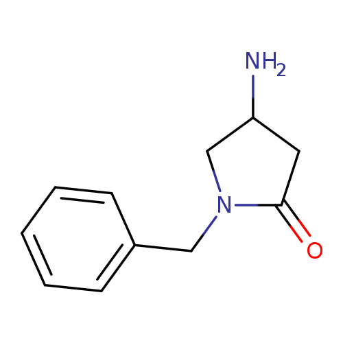 NC1CN(C(=O)C1)Cc1ccccc1