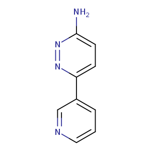 Nc1ccc(nn1)c1cccnc1