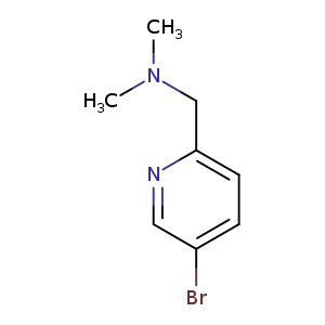 CN(Cc1ccc(cn1)Br)C