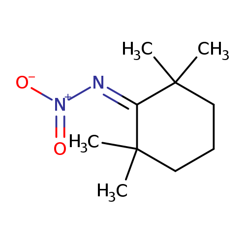 CC1(C)CCCC(C1=N[N+](=O)[O-])(C)C