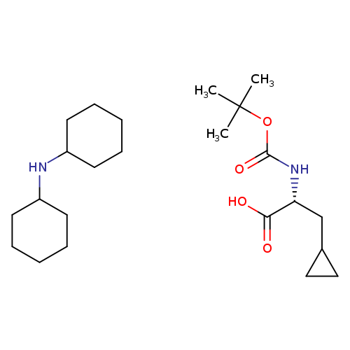 C1CCC(CC1)NC1CCCCC1.O=C(OC(C)(C)C)N[C@@H](C(=O)O)CC1CC1