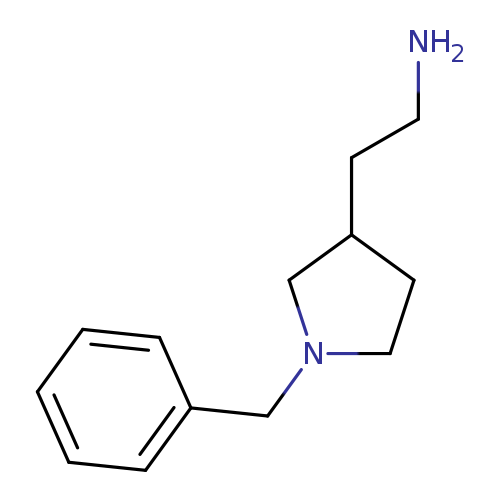 NCCC1CCN(C1)Cc1ccccc1