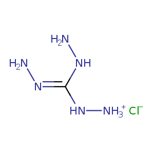 NN/C(=NN)/N[NH3+].[Cl-]