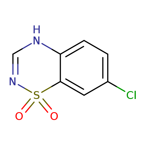 Clc1ccc2c(c1)S(=O)(=O)N=CN2