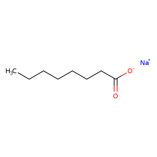 CCCCCCCC(=O)[O-].[Na+]
