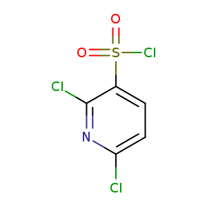 Clc1ccc(c(n1)Cl)S(=O)(=O)Cl
