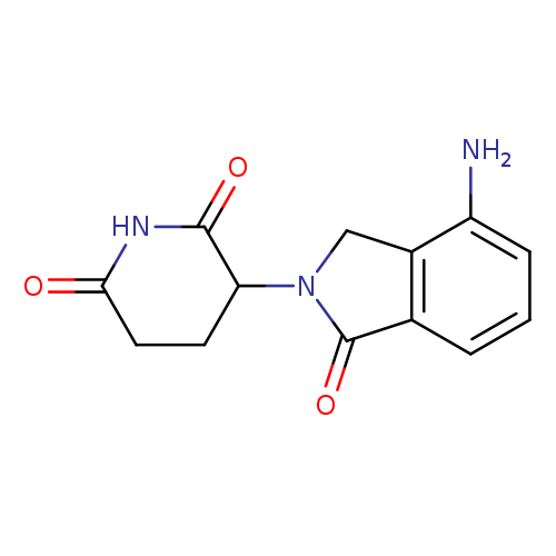 O=C1CCC(C(=O)N1)N1Cc2c(C1=O)cccc2N