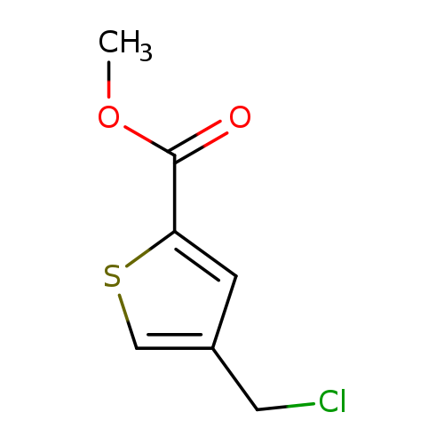 COC(=O)c1cc(cs1)CCl