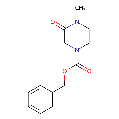 O=C(N1CCN(C(=O)C1)C)OCc1ccccc1
