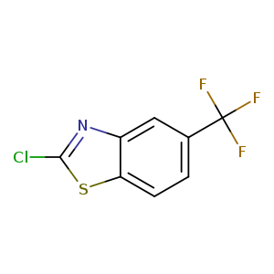 Clc1sc2c(n1)cc(cc2)C(F)(F)F