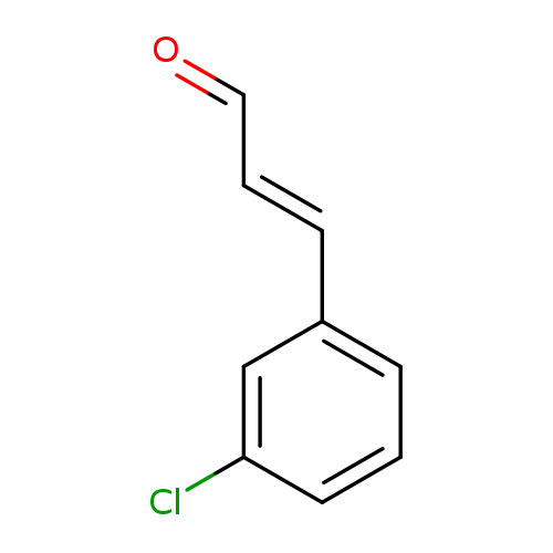 O=C/C=C/c1cccc(c1)Cl