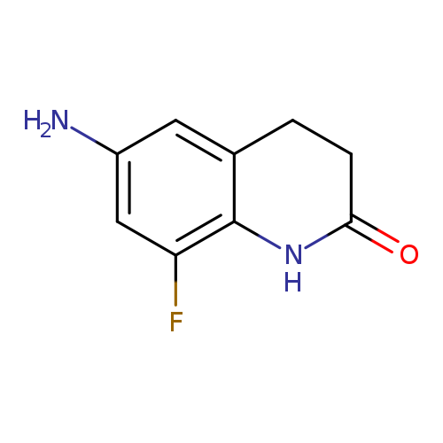 O=C1CCc2c(N1)c(F)cc(c2)N