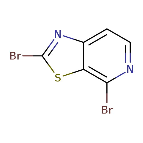 Brc1sc2c(n1)ccnc2Br