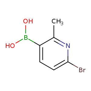 OB(c1ccc(nc1C)Br)O