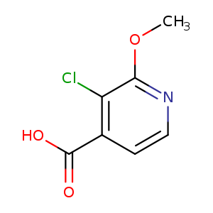 COc1nccc(c1Cl)C(=O)O