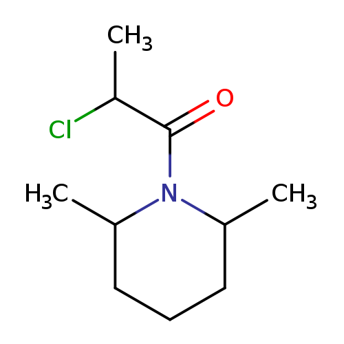 CC(C(=O)N1C(C)CCCC1C)Cl