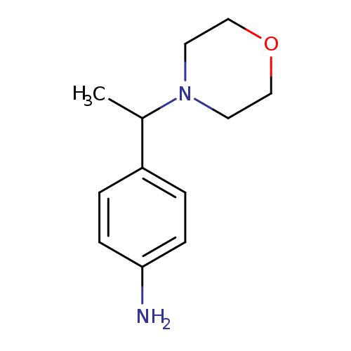 CC(c1ccc(cc1)N)N1CCOCC1