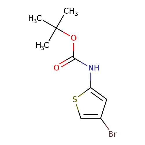 O=C(Nc1scc(c1)Br)OC(C)(C)C