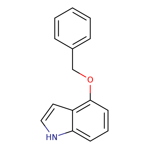 c1ccc(cc1)COc1cccc2c1cc[nH]2