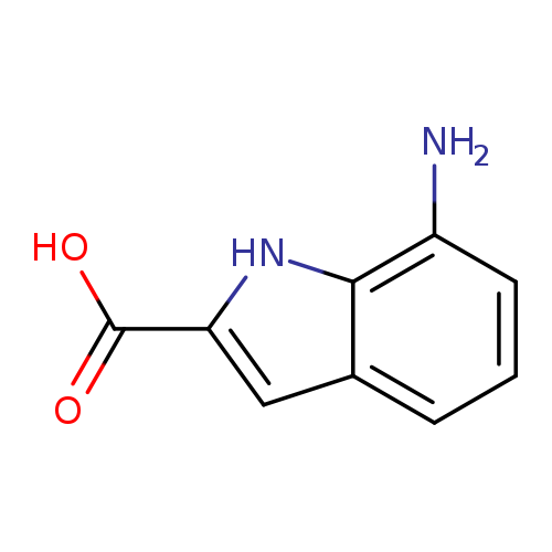 OC(=O)c1cc2c([nH]1)c(N)ccc2