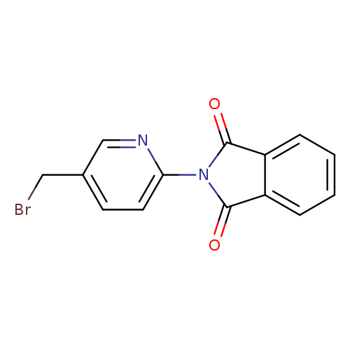 BrCc1ccc(nc1)N1C(=O)c2c(C1=O)cccc2