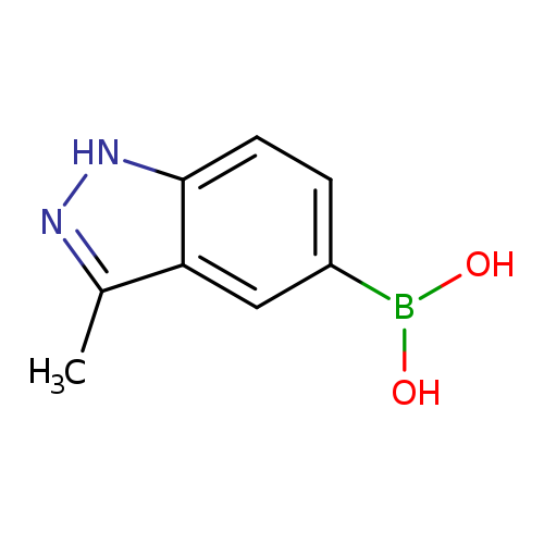 OB(c1ccc2c(c1)c(C)n[nH]2)O