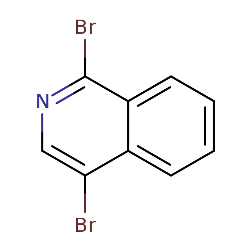 Brc1ncc(c2c1cccc2)Br