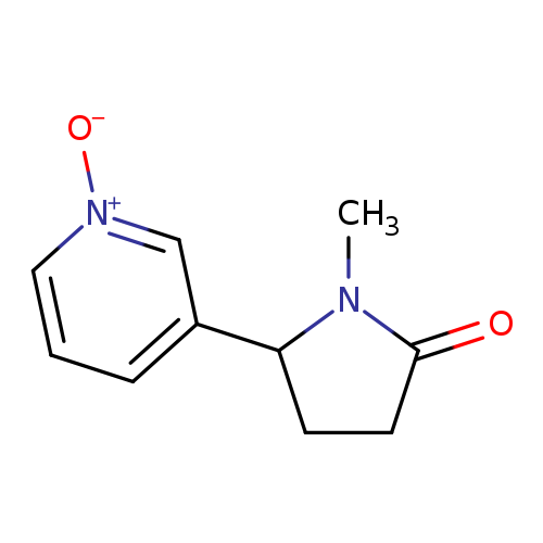 [O-][n+]1cccc(c1)C1CCC(=O)N1C