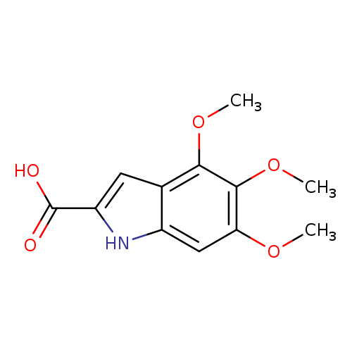 COc1cc2[nH]c(cc2c(c1OC)OC)C(=O)O