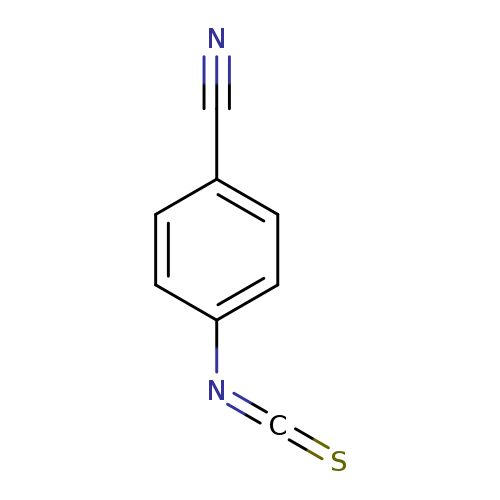 S=C=Nc1ccc(cc1)C#N