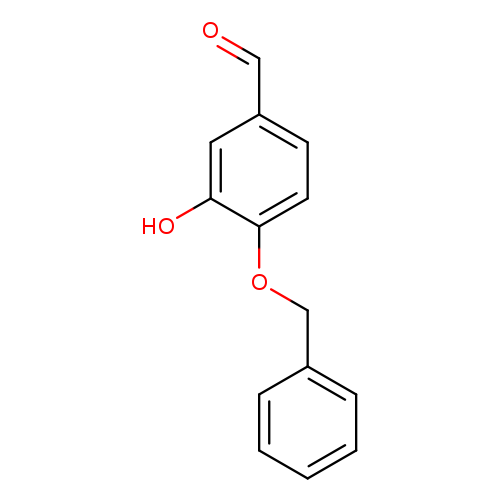 O=Cc1ccc(c(c1)O)OCc1ccccc1