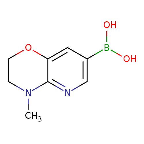OB(c1cnc2c(c1)OCCN2C)O
