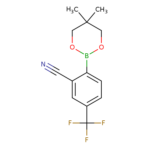N#Cc1cc(ccc1B1OCC(CO1)(C)C)C(F)(F)F