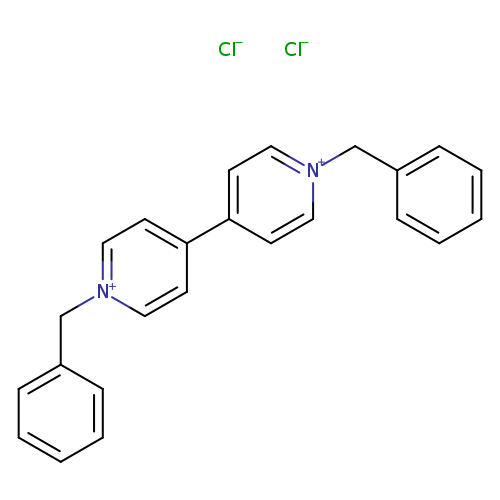 c1ccc(cc1)C[n+]1ccc(cc1)c1cc[n+](cc1)Cc1ccccc1.[Cl-].[Cl-]