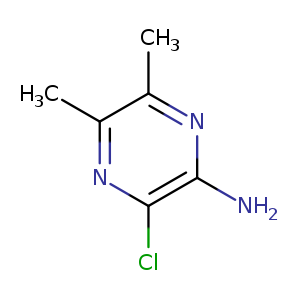 Cc1nc(Cl)c(nc1C)N
