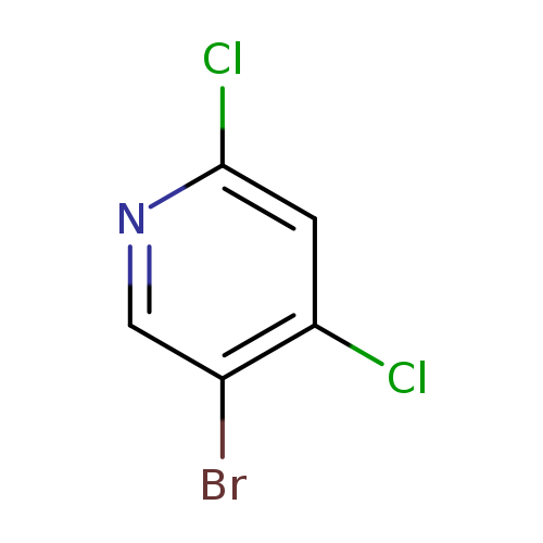 Clc1ncc(c(c1)Cl)Br