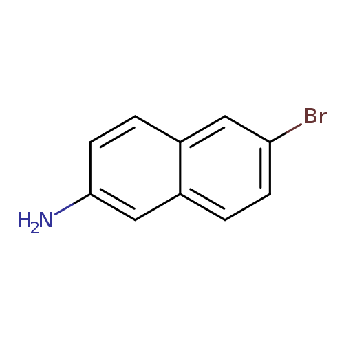 Nc1ccc2c(c1)ccc(c2)Br